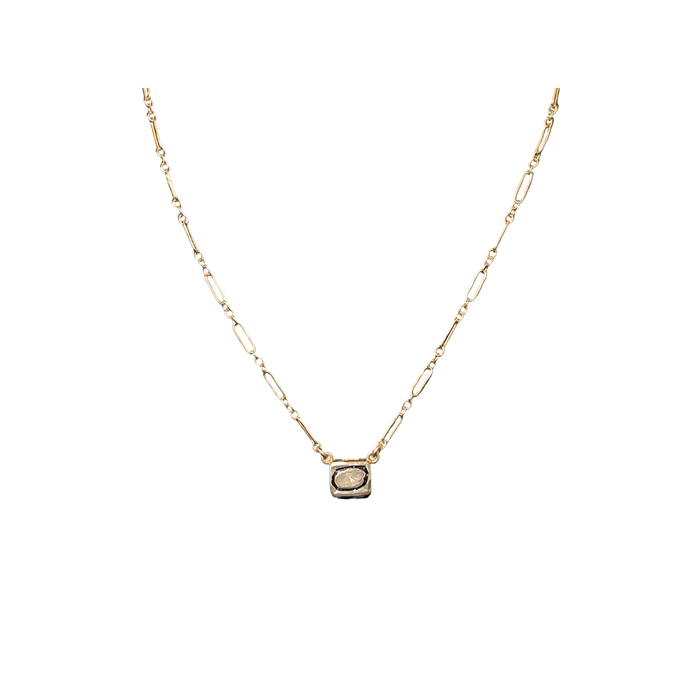 Slice Diamond Necklace