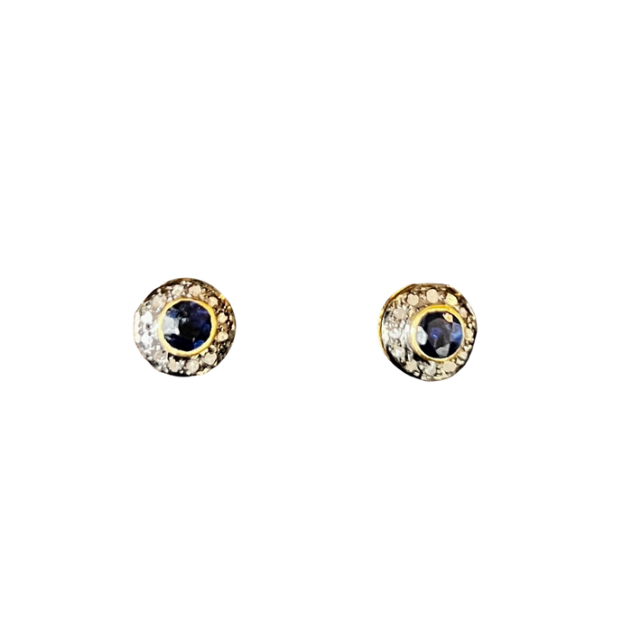 Gemstone Stud Earrings